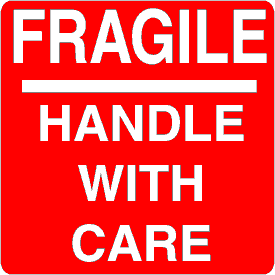 Fragile Handle With Care Label