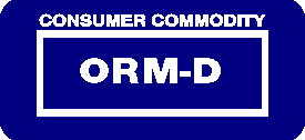 Otherwise Regulated Material Label
