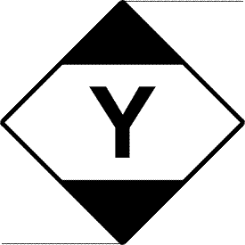 Vinyl Limited Quantity with Y D.O.T. 4"x4" Label